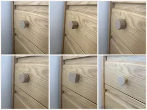 Parametric Cabinet Knobs — 6 Styles, Any Size