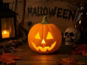 Classic Halloween Pumpkin Lantern