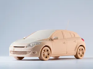 Renault Megane 3 2010 3D Car Model