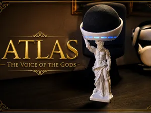 ATLAS - The Voice of the Gods- Echo Dot Stand