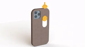 Iphone 16 Pro Max Case - Sliding Middle Finger