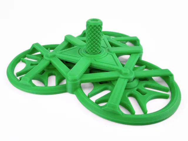 Triple Geneva Mechanism Fidget (Print in Place) — Image 4 of 9