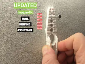 Nail driving assistant (Magnetic profile update)