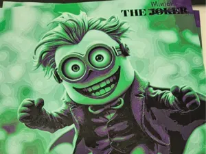 Minion Joker Wall Art