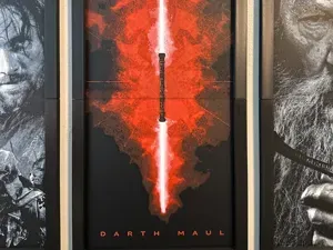 Darth Maul Light Saber 2-piece Hueforge