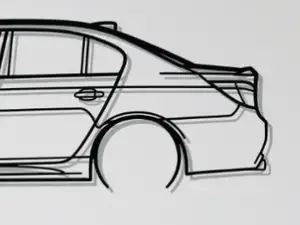 BMW M5 E60 Silhouette