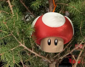 SuperMario Mushroom Xmas Ornament (No AMS)