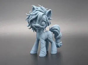 Stitched Patched Pony – Halloween MLP