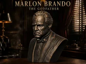 Marlon Brando as The Godfather