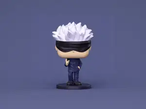 五条悟-咒术回战动漫周边手办-Funko丰高POP涂色玩具