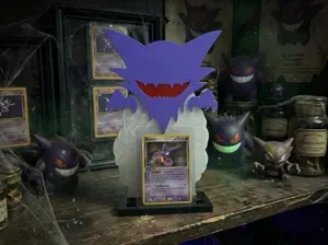Haunter Pokemon card display stand