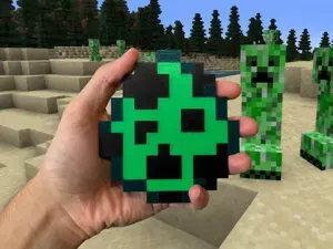 Minecraft Creeper Egg 3 Colors (Double Sided)