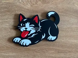 Winking Cat Wall Art