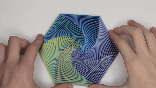 Fidget Hexagon Twist