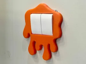 Socket/light switch frame
