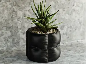 Cloth flower pot 2