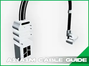 Bambu Lab A1Mini Extruder cable guide/holder/saver
