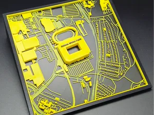 Signal Iduna Park 3D Stadtkarte Stadion BVB