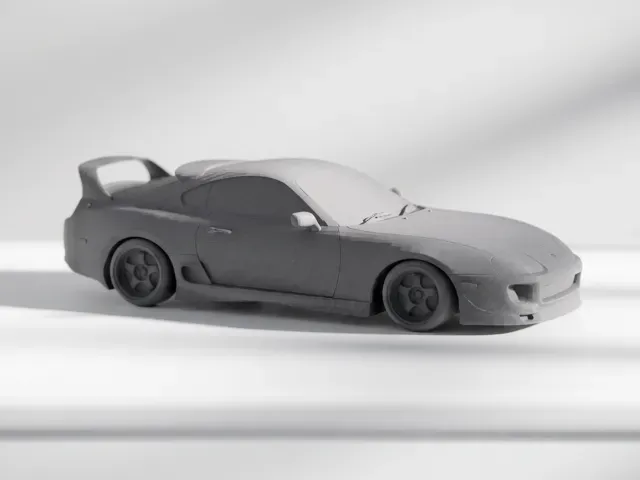 Toyota Supra Mk4 JDM Car Model — Фото 3 из 11