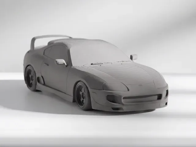 Toyota Supra Mk4 JDM Car Model — Фото 2 из 11