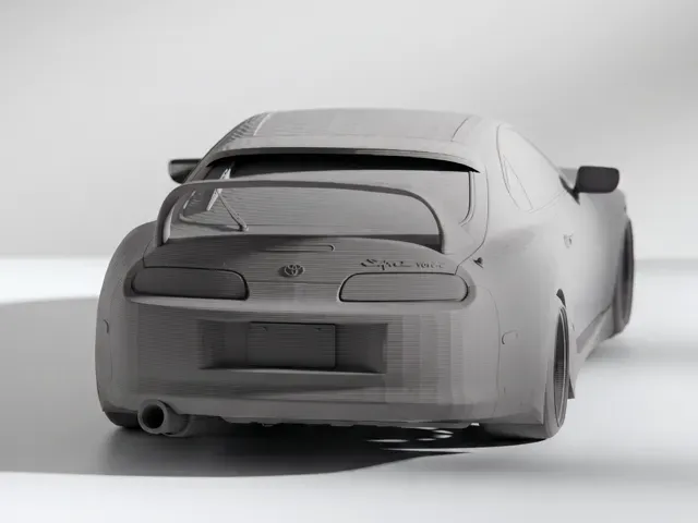 Toyota Supra Mk4 JDM Car Model — Фото 6 из 11