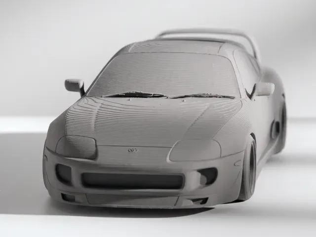Toyota Supra Mk4 JDM Car Model — Фото 11 из 11