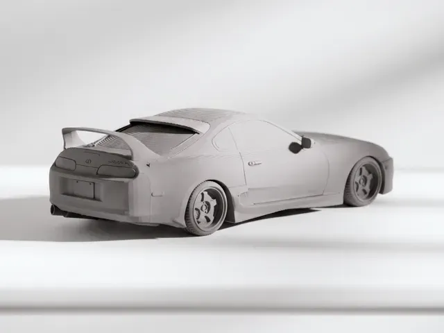 Toyota Supra Mk4 JDM Car Model — Фото 5 из 11