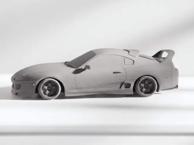 Toyota Supra Mk4 JDM Car Model — Фото 9 из 11