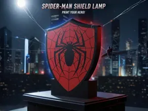 Spiderman Shield Lightbox
