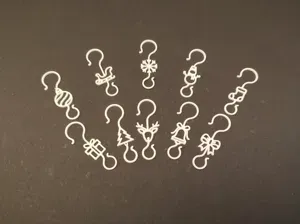 Decorative Christmas Hooks
