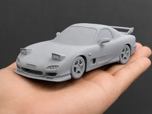 Mazda Rx 7 1992 · Printable Display Miniature