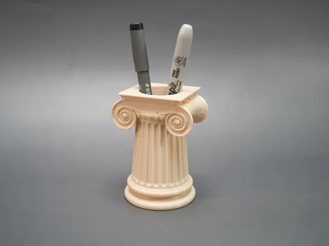 Greek Temple Column Pen Holder | Desk Organizer — Image 6 of 7
