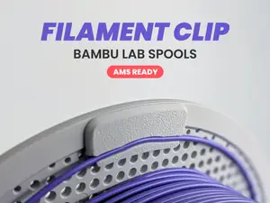 Filament clip for Bambu Lab spools