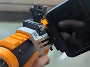 pic rail gopro mount 45°