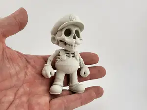 Super Mario Skeleton Nintendo 3D Printable Figure