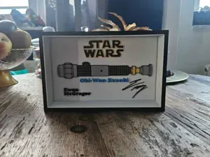 Star Wars - Obi-wan Kenobi lightsaber display