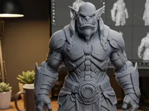 orc warrior from the future