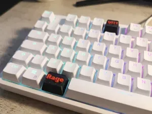 keycap - Rage Quit for alt + f4 Cherry MX switches