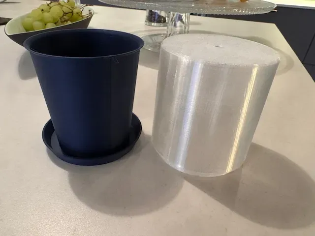70 mm seedling pot with drip tray & cover glass — Фото 3 из 12