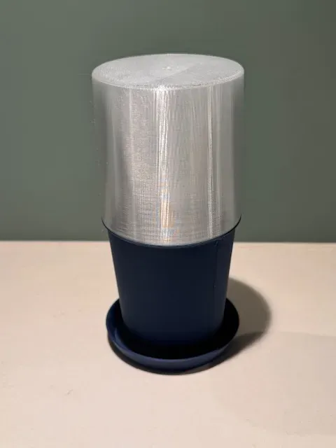 70 mm seedling pot with drip tray & cover glass — Фото 2 из 12