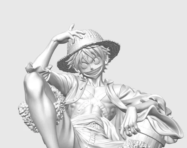 Monkey D Luffy Figure One Piece — Фото 4 из 5