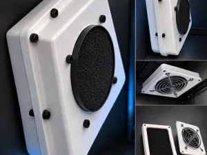 CarbonCore – 3D Printer Carbon & Vapor Filter Box