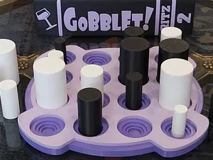 GOBBLET Board Game - Bookcase Edition