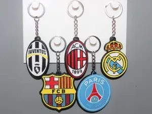 Porte clé club de Football lot de 5