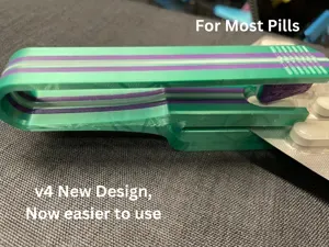Pill Popper Tool (for Most Pills)