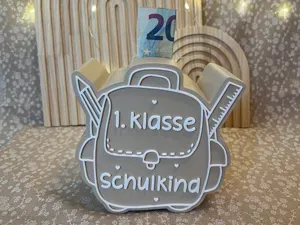 Schulranzen Spardose