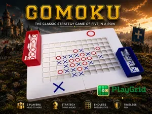 Gomoku – Five in a Row | PlayGrid Strategy Game