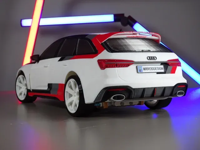 RC 1/12 Audi RS6 C8 GT Edition (GT-RC) — Image 6 of 11