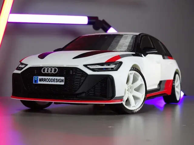 RC 1/12 Audi RS6 C8 GT Edition (GT-RC) — Image 3 of 11