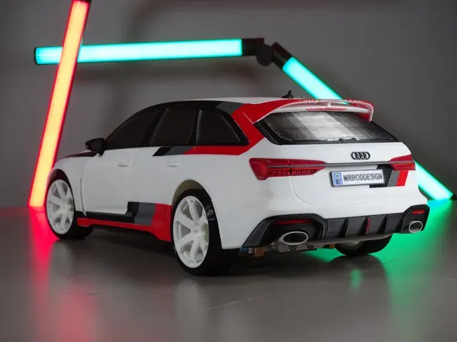RC 1/12 Audi RS6 C8 GT Edition (GT-RC) — Image 5 of 11